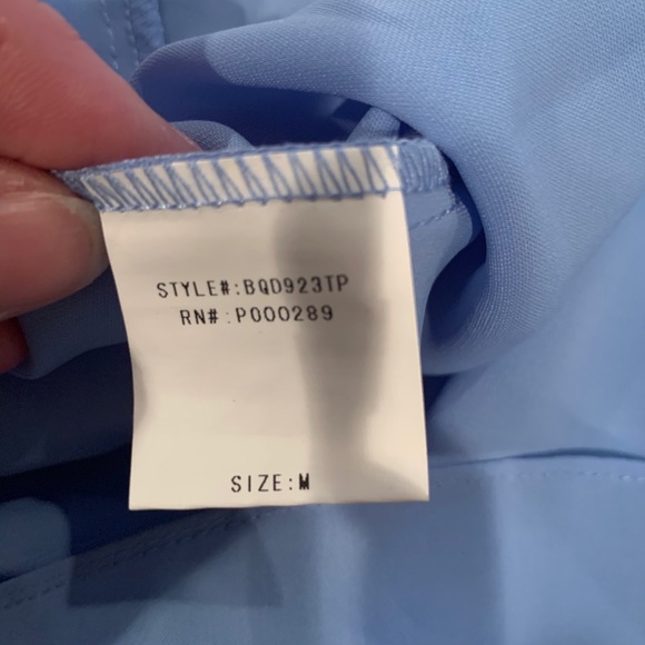 Blaque Label white 2 layer top new. - Picture 6 of 6